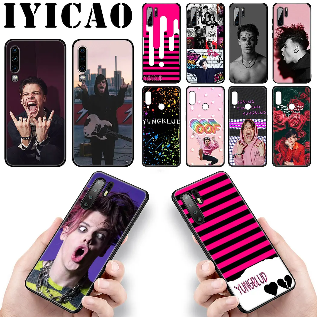 Крутой черный мягкий силиконовый чехол Yungblud для Huawei P Smart Z Plus P30 P20 P10 P9 Lite Pro из
