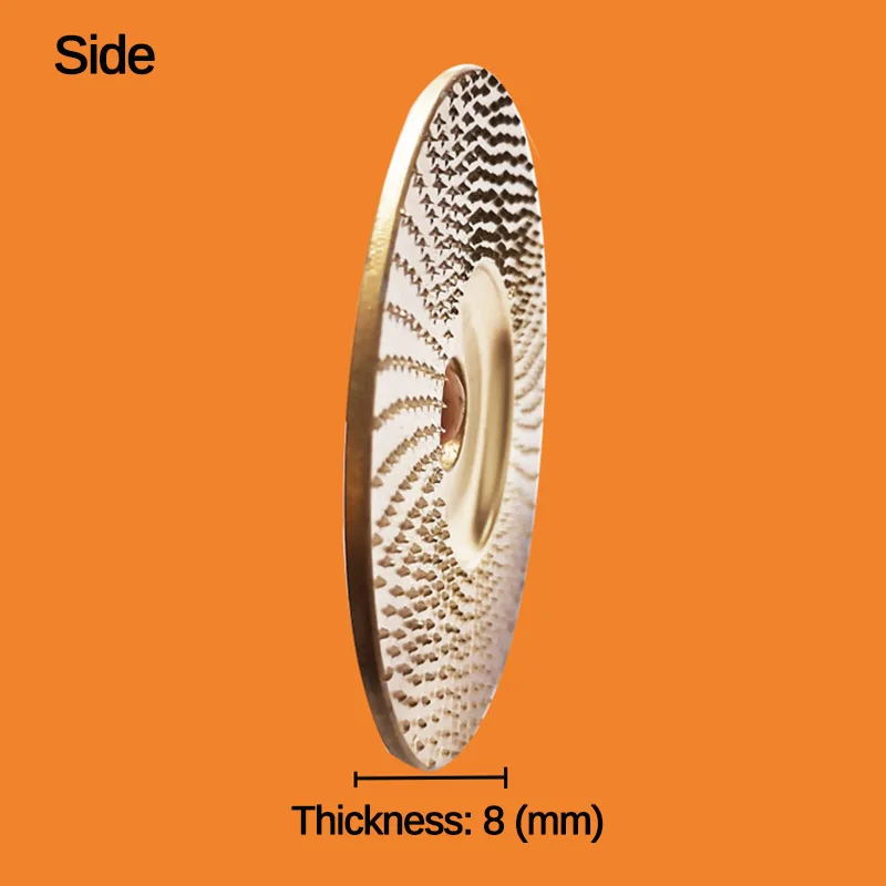 

Professional 100mm Diameter Wood Angle Grinder Plane Wheel Abrasive Disc Sanding Carving Tool for Angle Grinder 16mm Bore