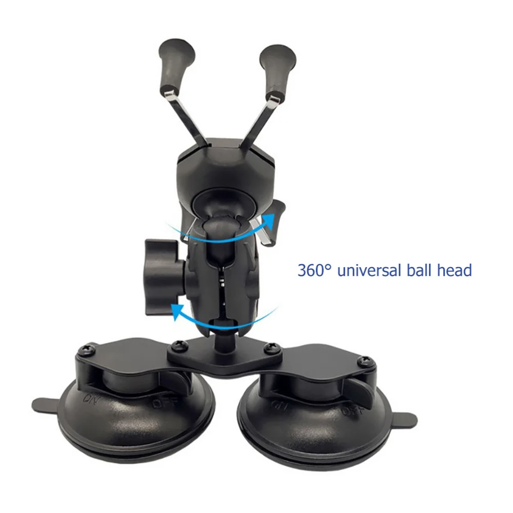 

Windscreen Suction Mount Double Sucker Mount for GPS Navigator Phone