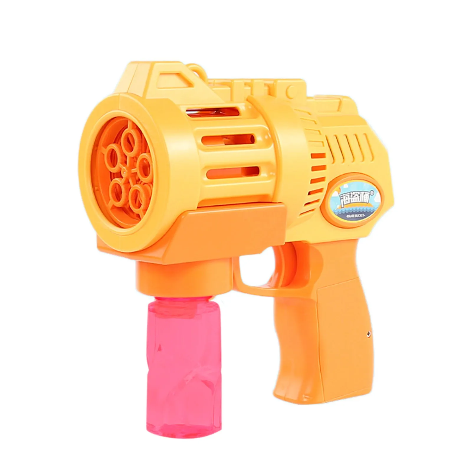 Automatic Music Bubble Machine Cartoon With 10ml Water Soap Bubbles Kids Toys Outdoor Gun 2021 | Игрушки и хобби