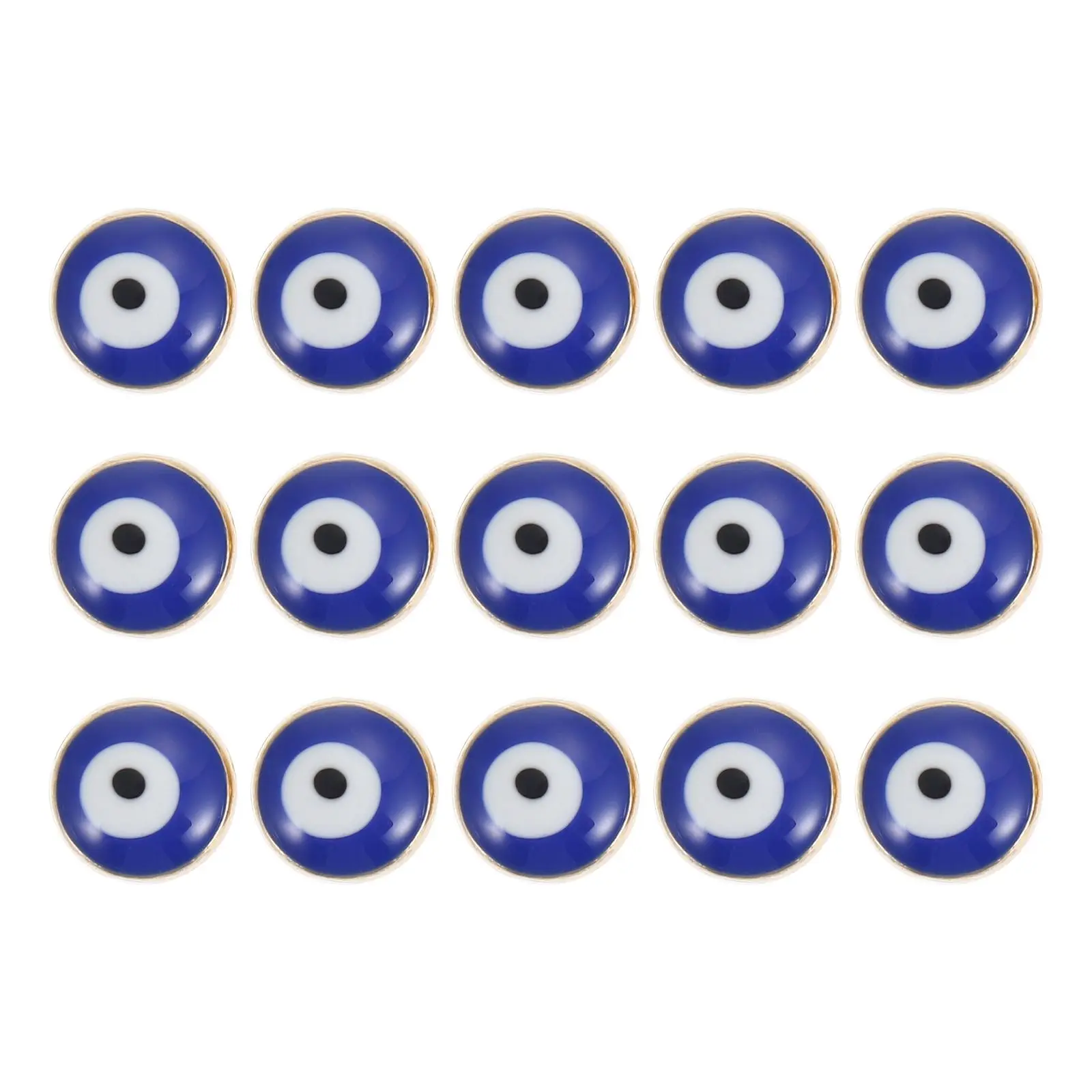 50 шт. полезные шикарные креативные подвески из сплава Декор сглаза металлические