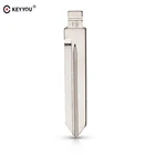 KEYYOU 1020 шт. KD #19 KD Дистанционное необработанное пустое металлическое лезвие #19 FO38 для Ford Lincoln Mercury в США Дистанционное лезвие автомобильного ключа