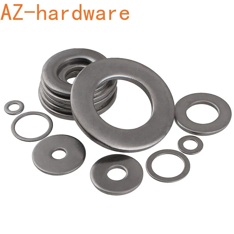 Стандартная плоская прокладка из нержавеющей стали 304 тонкая мойка Плюс Толстая