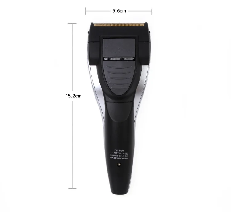 Kemei Electric Rechargeable Shaver Reciprocating Double for Edge Men Razor Groomer Wet and Dry Use Free Shipping | Бытовая техника