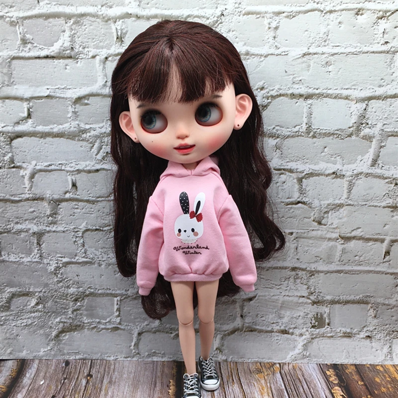 Толстовка с длинными рукавами и милым розовым мультяшным рисунком свитер для