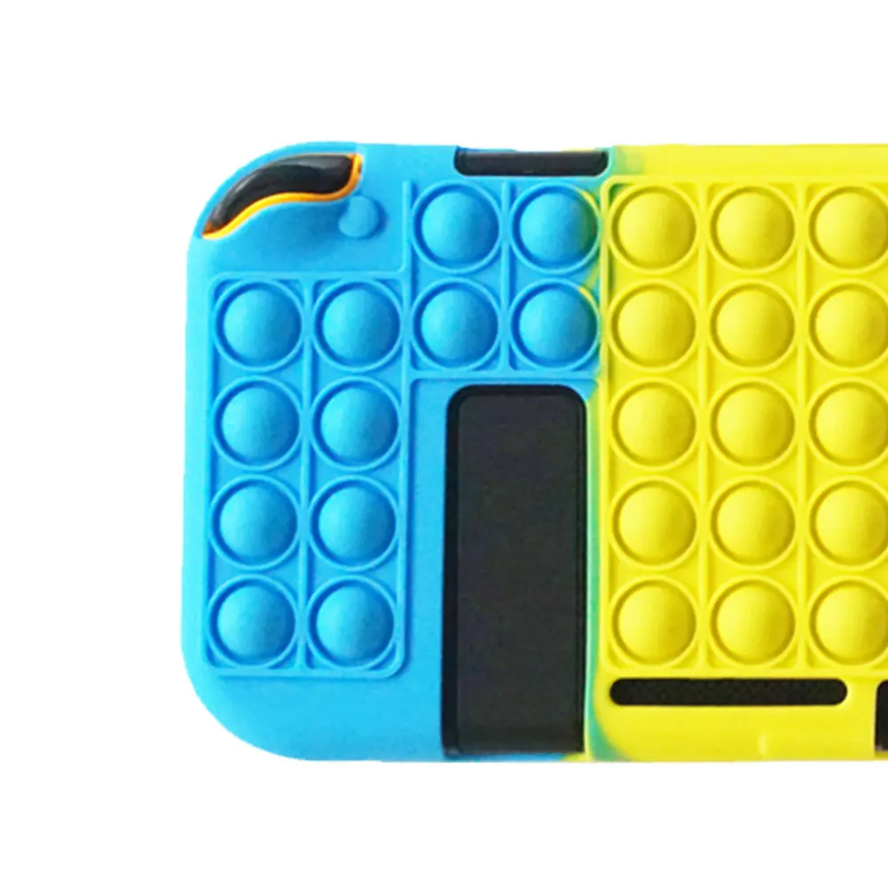 

Anti Stress Toy Safe And skin-friendly Silicone Protective Cover for NS Switch Console Push Bubble Case Eye-catching