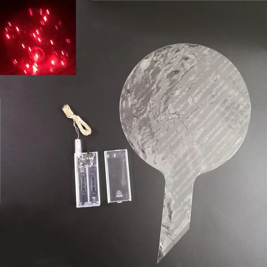 led balloon set red 24 дюймовый цветной Белый светодиодный шары светящийся прозрачный баллоны с гелием одежда для свадьбы, дня рождения украшения Дети Светодиодные ленты воздушный шар - Цвет: led balloon set red