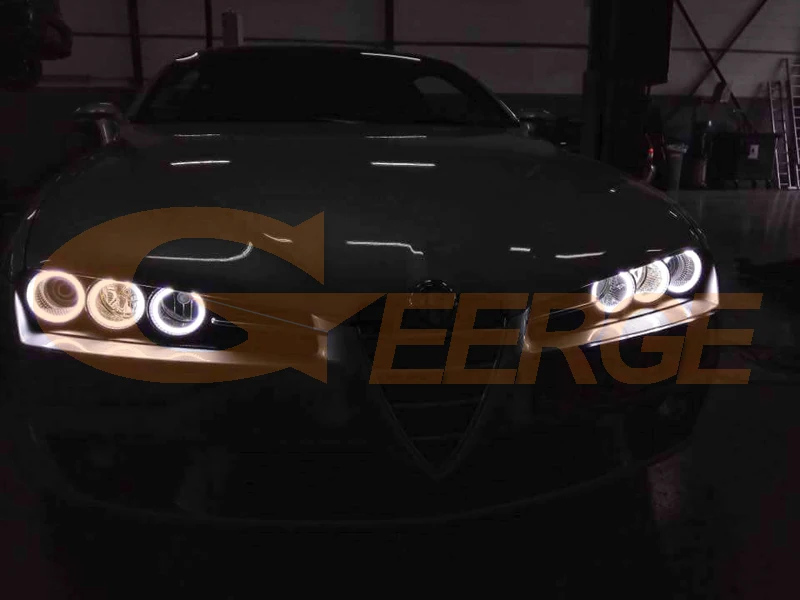 

Ultra bright SMD LED Angel Eyes halo rings kit Day Light Car styling For Alfa Romeo Brera Spider 2005 2006 2007 2008 2009 2010