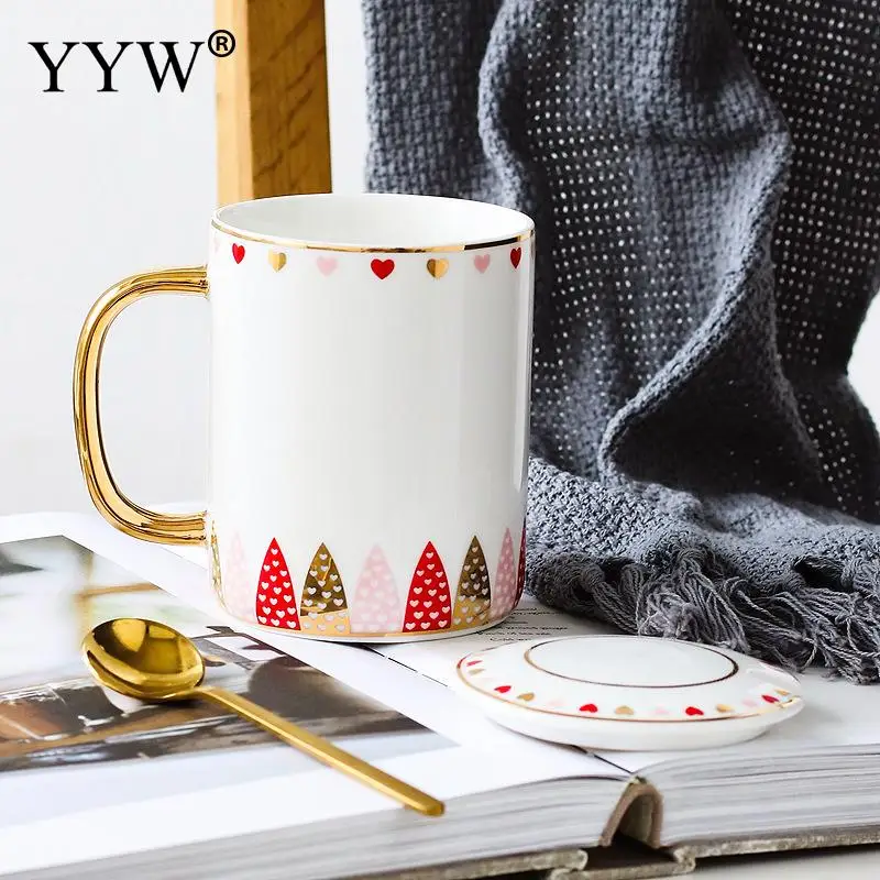 Пара кружка для кофе чашки питья большой вместимости керамические кружки