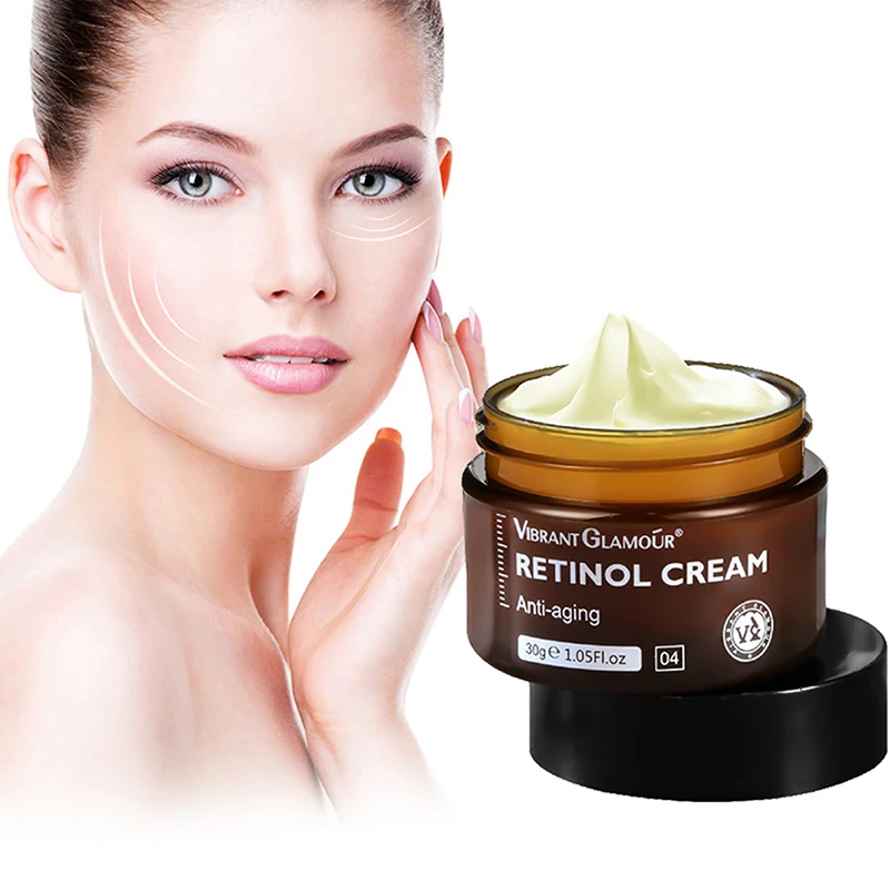 

Retinol Repairing Face Cream Whitening Moisturizing Anti Aging Wrinkles Fade Fine Lines Shrink Pores Firming Face Skin Care