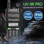 Портативная рация Baofeng UV-9R PRO, IP68, Двухдиапазонная, UHFVHF, обновленная версия UV9R Plus, мощная двухсторонняя радиосвязь