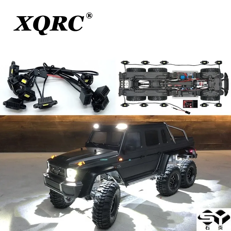 Комплект водонепроницаесветодиодный светодиодной лампы для колес 1 / 10 traxxas trx6 g63