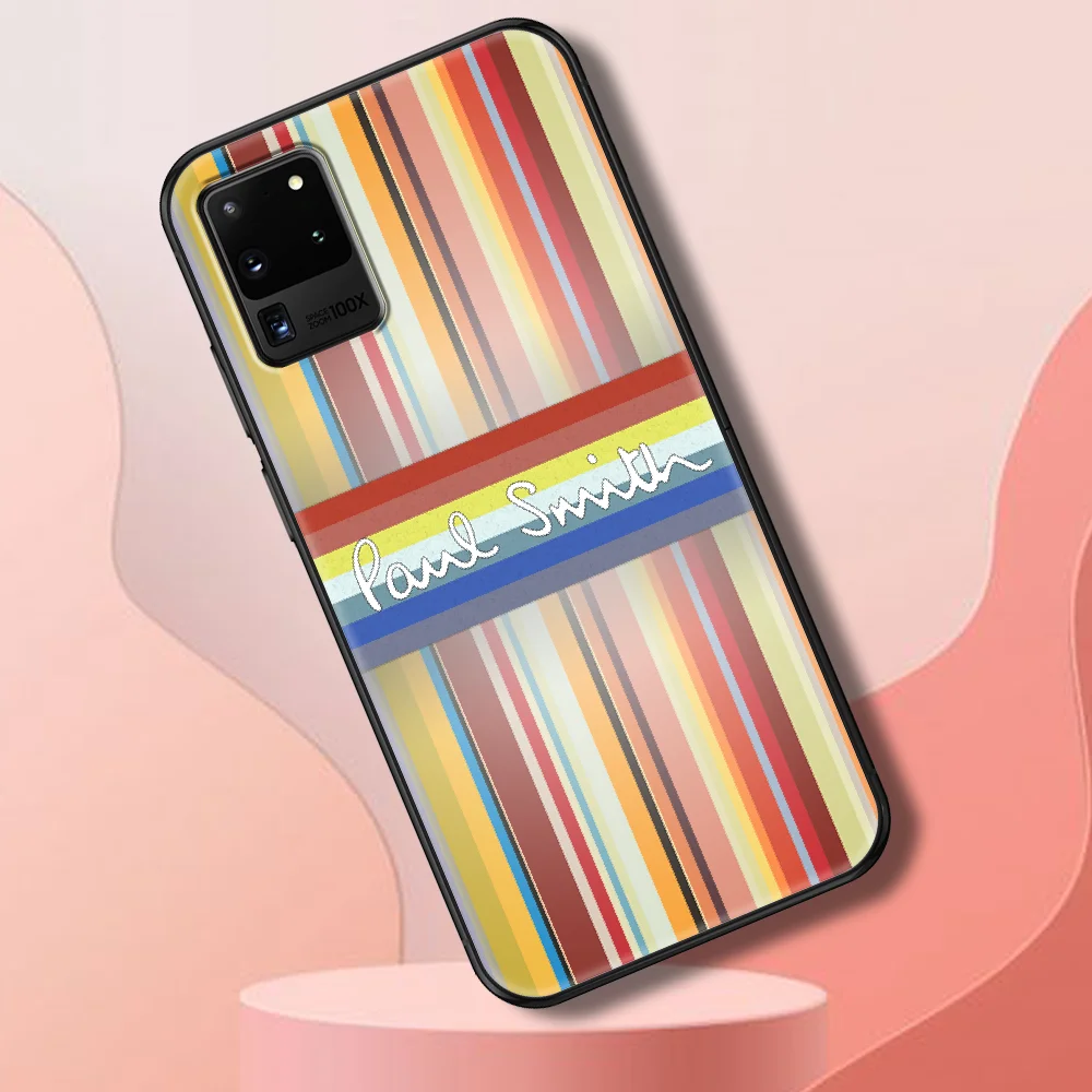 

pauls fashion brand smiths Phone case For Samsung Galaxy Note 4 8 9 10 20 S8 S9 S10 S10E S20 Plus UITRA Ultra black art Etui 3D