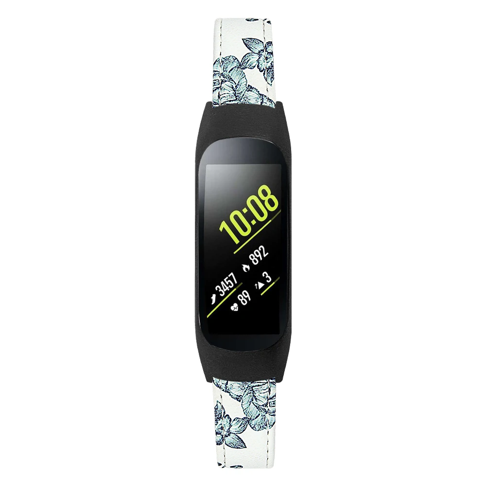 Подлинный классический кожаный ремешок для samsung galaxy fit-e SM-R375 ремешок с чехлом с пряжкой Шестерня классические ремешки бизнес-часы