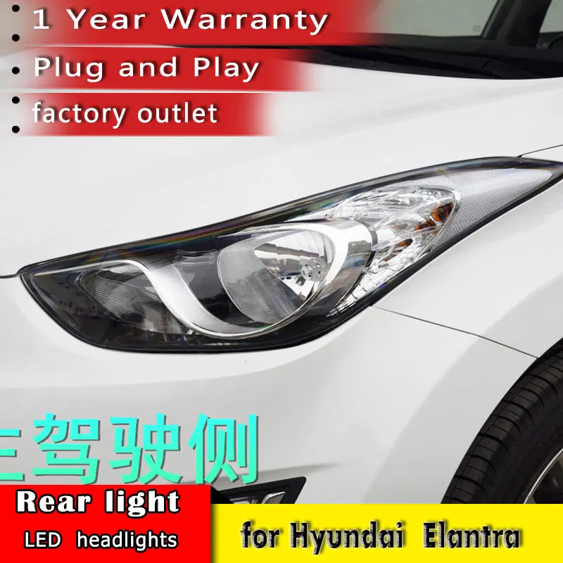 

car accessories tools Headlight Lens 2012 2014 2015 2016 For Hyundai Elantra Headlamp Lens Car Replacement Auto Shell Cover