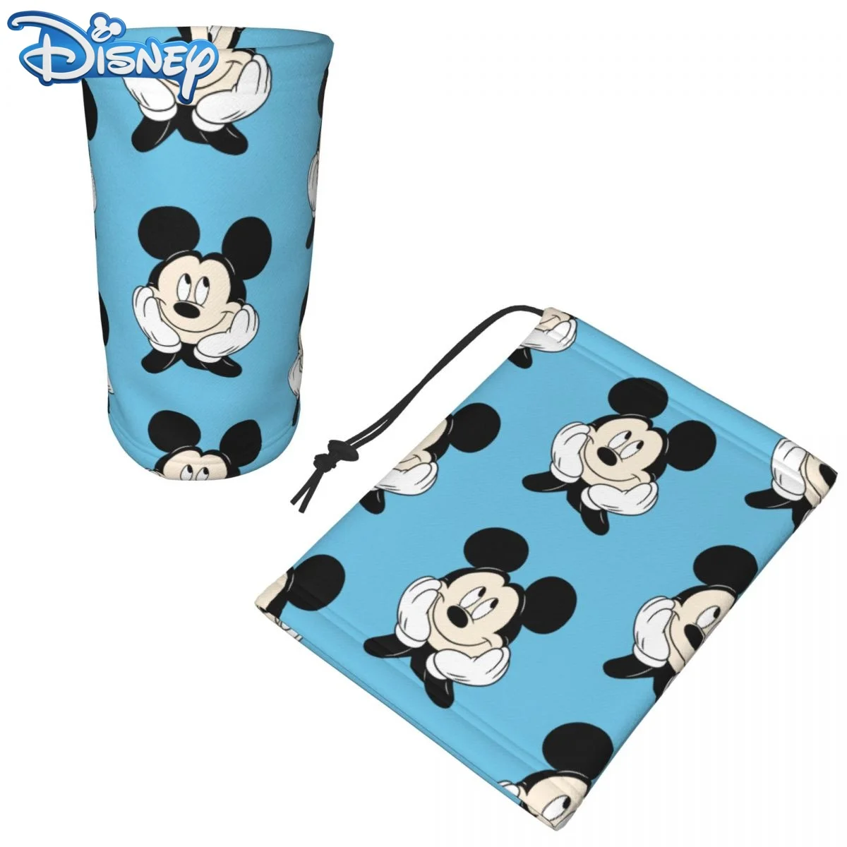 

Disney Mickey Children scarf winter kid Headband Magic Scarf Neck Fleece Warm Cover Half Face Guard Tube Scarves Bandana buff