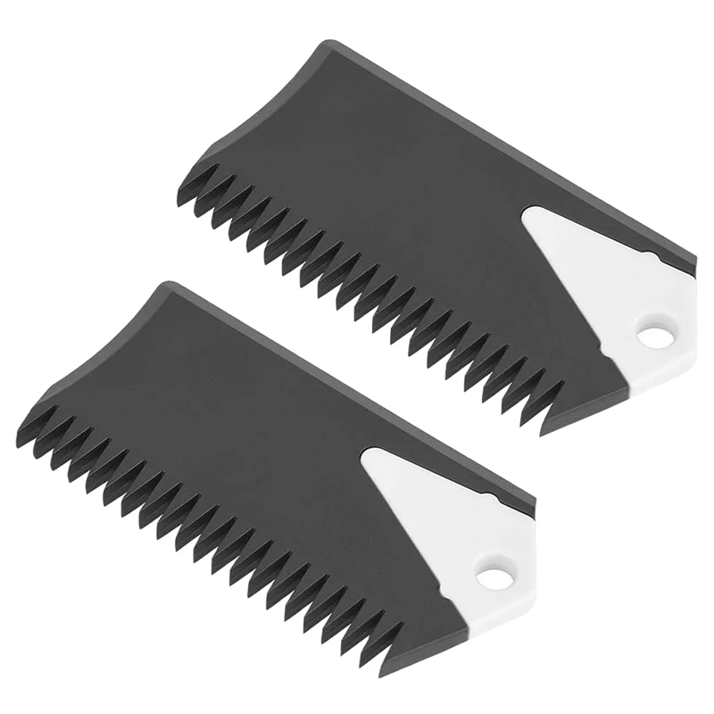 Surfboard Wax Comb,2PCS/Set PVC Surfboard Comb and Scraper Surfboard Comb Accessory for Surfing Board Skaeboard