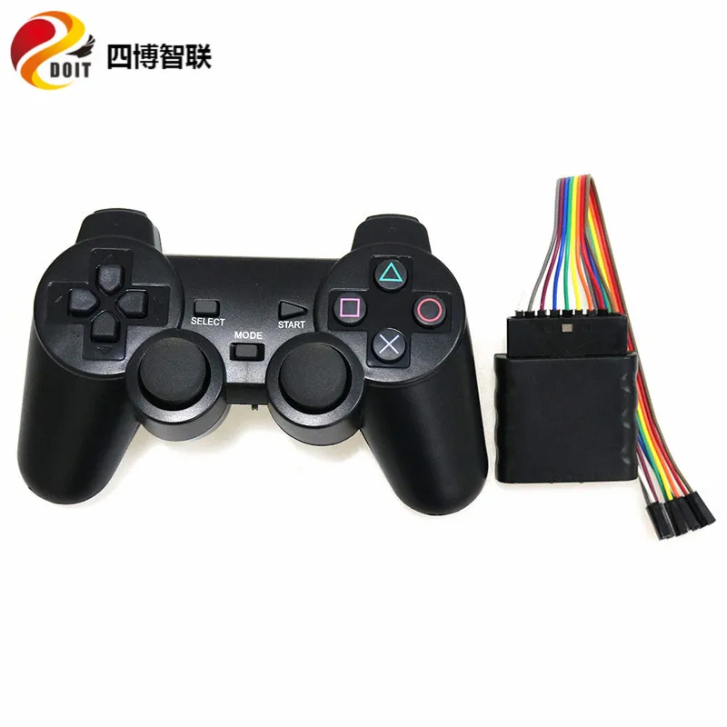 Комплект управления беспроводной ручкой PS2 Gamepad + приемник контроллер для