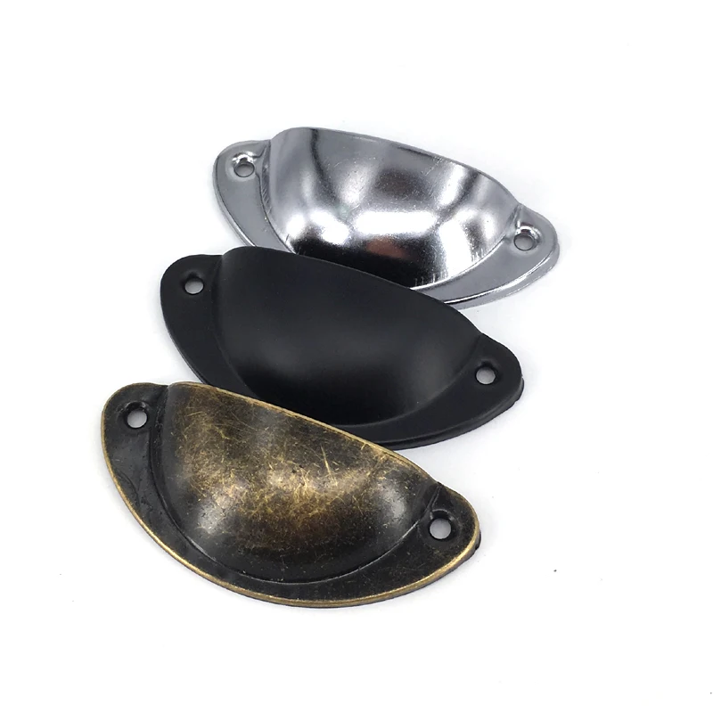 6 шт. 82 мм антикварные кухонные шкафы ручки чехол с карманом форма мебель шкаф