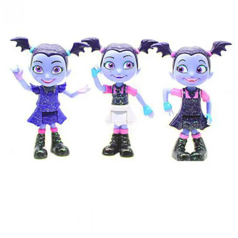 Vampirina подвижная модель игрушки Girl Girls Toys Mini Doll Vamp PVC Фигурки героев для девочек