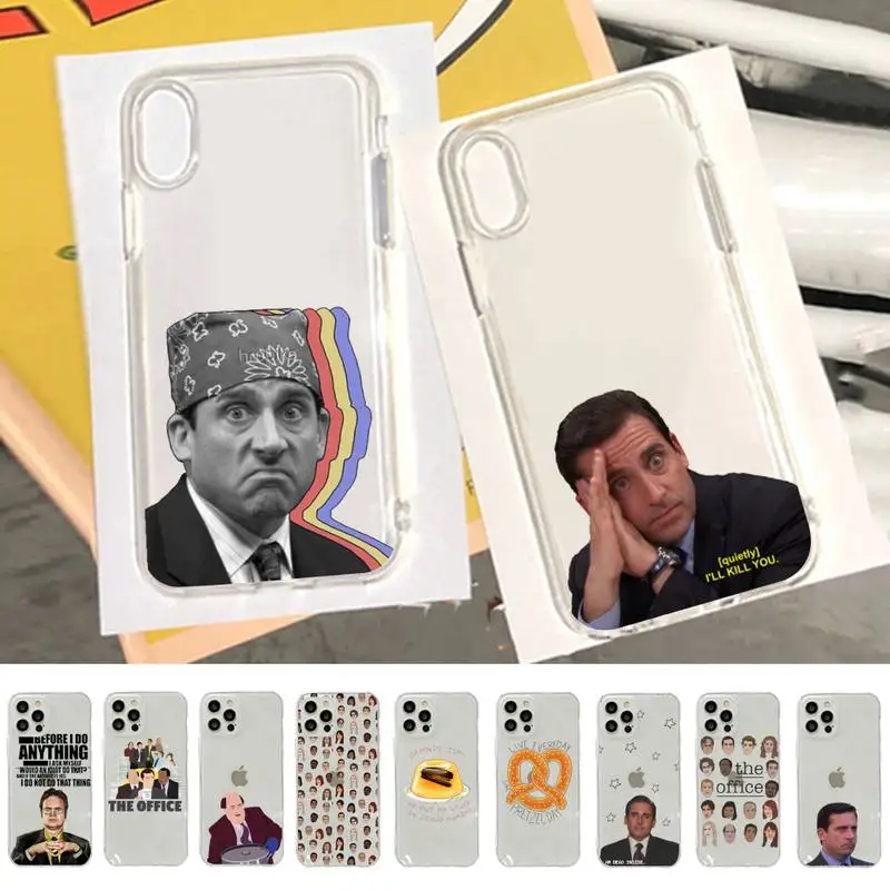 

Michael Scott The Office Phone Case for iphone 13 11 12 pro XS MAX 8 7 6 6S Plus X 5S SE 2020 XR case
