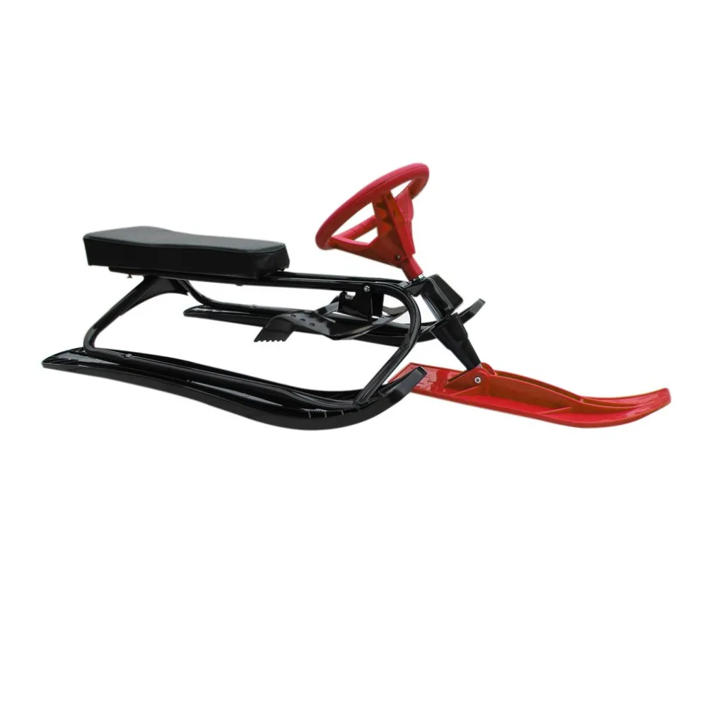 

Snow Racer with Safe Brake Snow Sled Snowmobile with Anti-slip Handle Bar Skiing car eletric