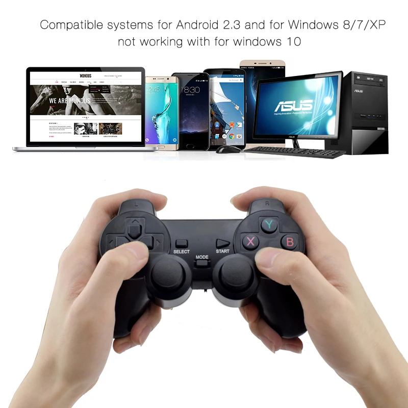 Беспроводной игровой джойстик для Android мобильный телефон 2 4 г джойстика игрового