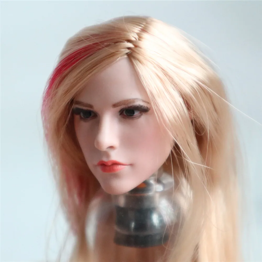 JXTOYS S-028 супер звезда Avril Lavigne голова лепить для 12 дюймов Phicen Tbleague Jiaoudoll фигурку DIY |