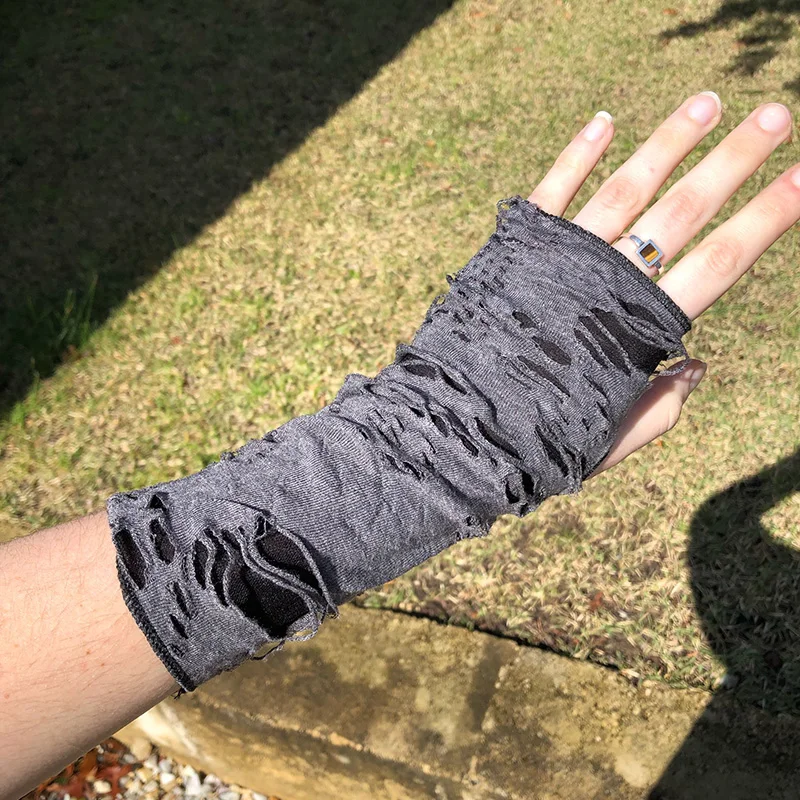 1 пара сексуальных длинных перчаток без пальцев забавные перчатки в стиле