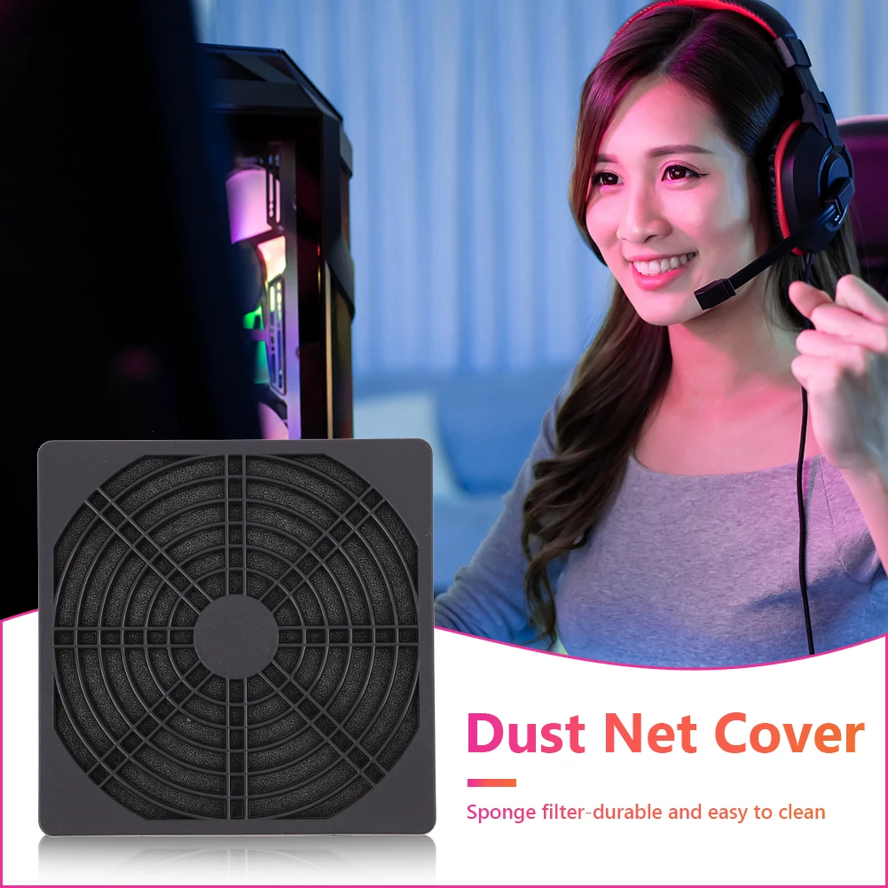 Решетки для вентилятора ПК пластиковые пылезащитные фильтры 60 мм 80 90 120