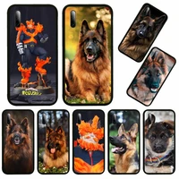 german shepherd dog phone case for samsung a6 a7 a8 a10 a11 a20 a21 a30 a31 a40 a50 a70 a80 a91 plus s e coque