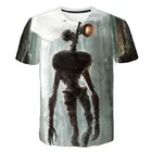 Новейшая детская одежда, повседневные рубашки, мультяшная сирена, 3D принт, летние футболки, костюм для подростков, быстросохнущий, с коротким рукавом