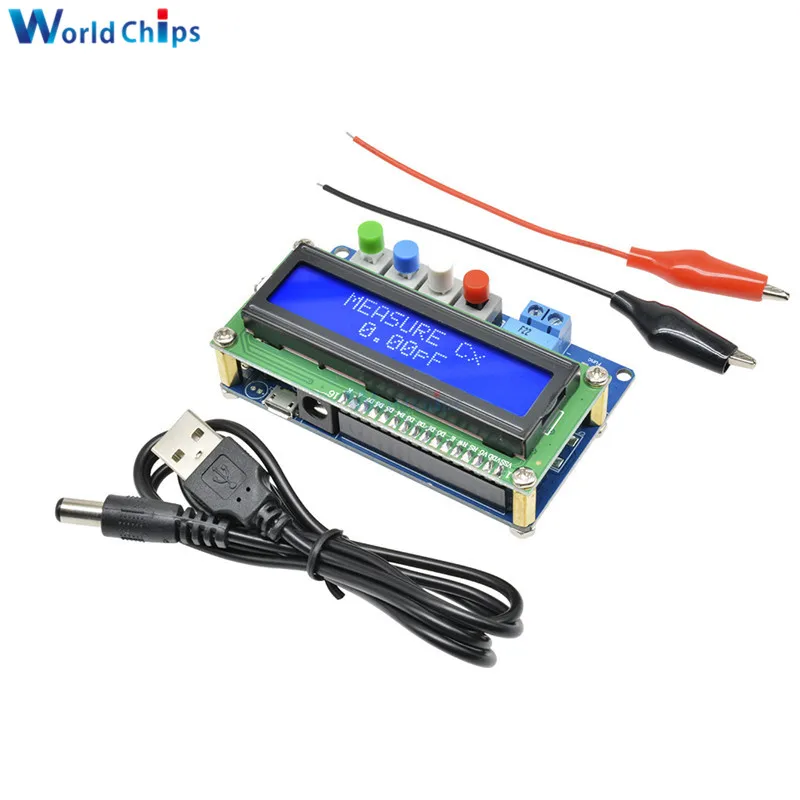 1 компл. USB LC100 A цифровой ЖК индуктивность емкость L/C HC измерительный модуль тестер