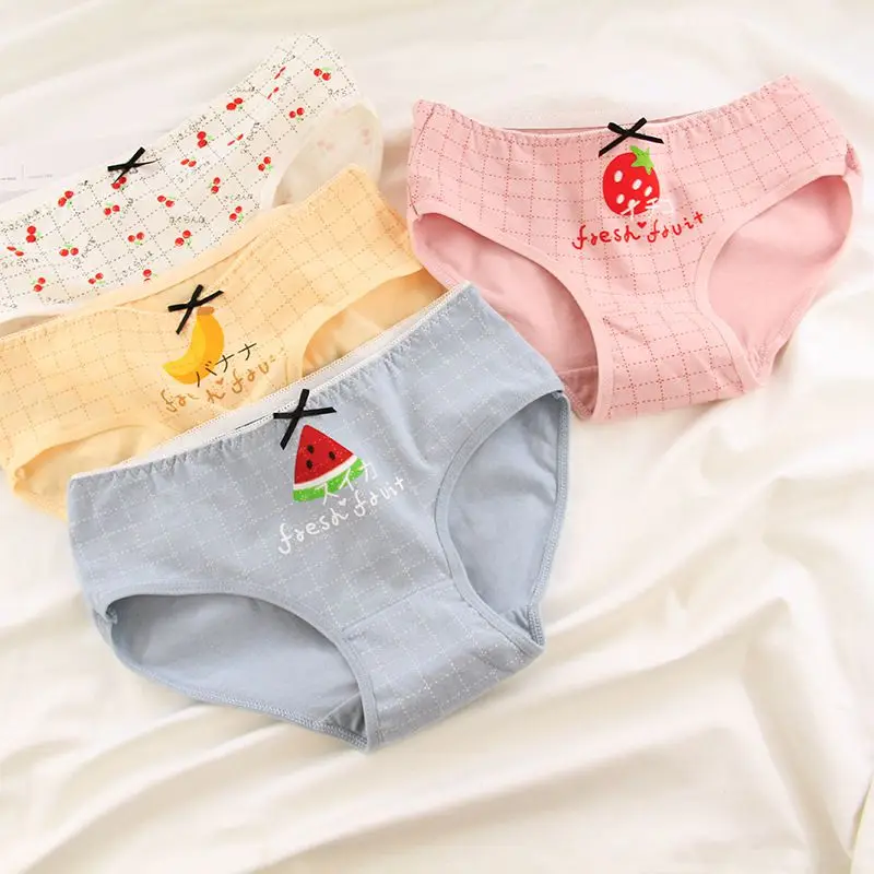 X женские модные милые Мультяшные Клубничные Арбузы с принтом средней талии