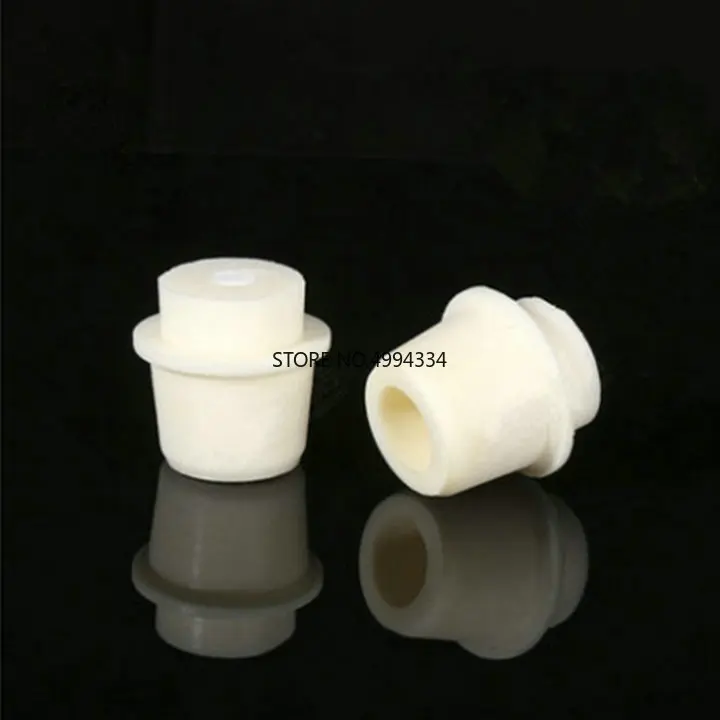 12 шт. различные размеры коническая колба Силиконовая пробка бежевый силикагель