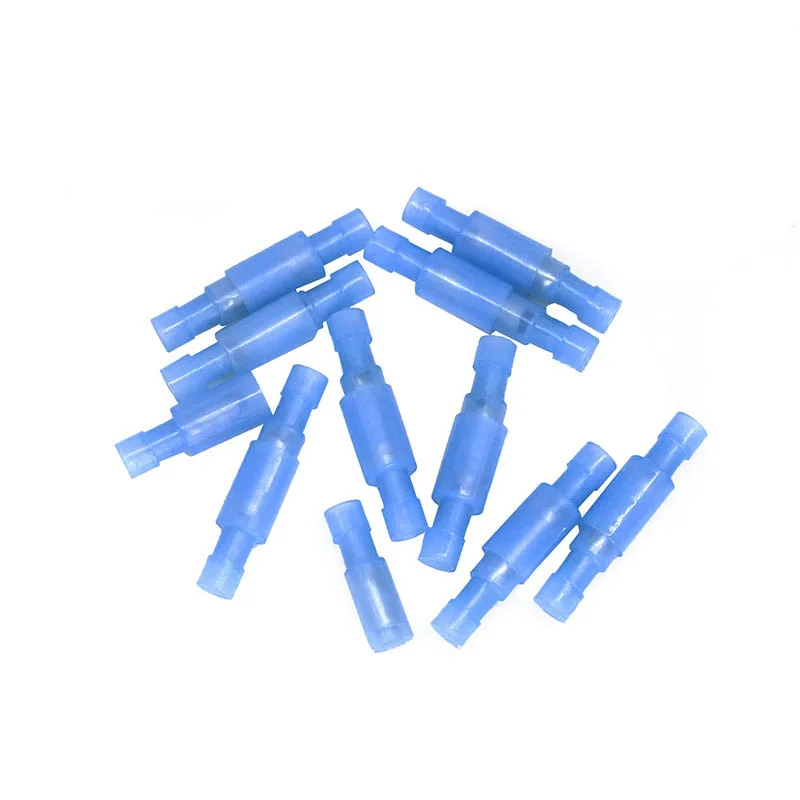 

50set / lot MRFNY2-156 blue cold press terminal wiring connector and 1.5-2.5mm2 connector, 16-14 AWG wire 27A