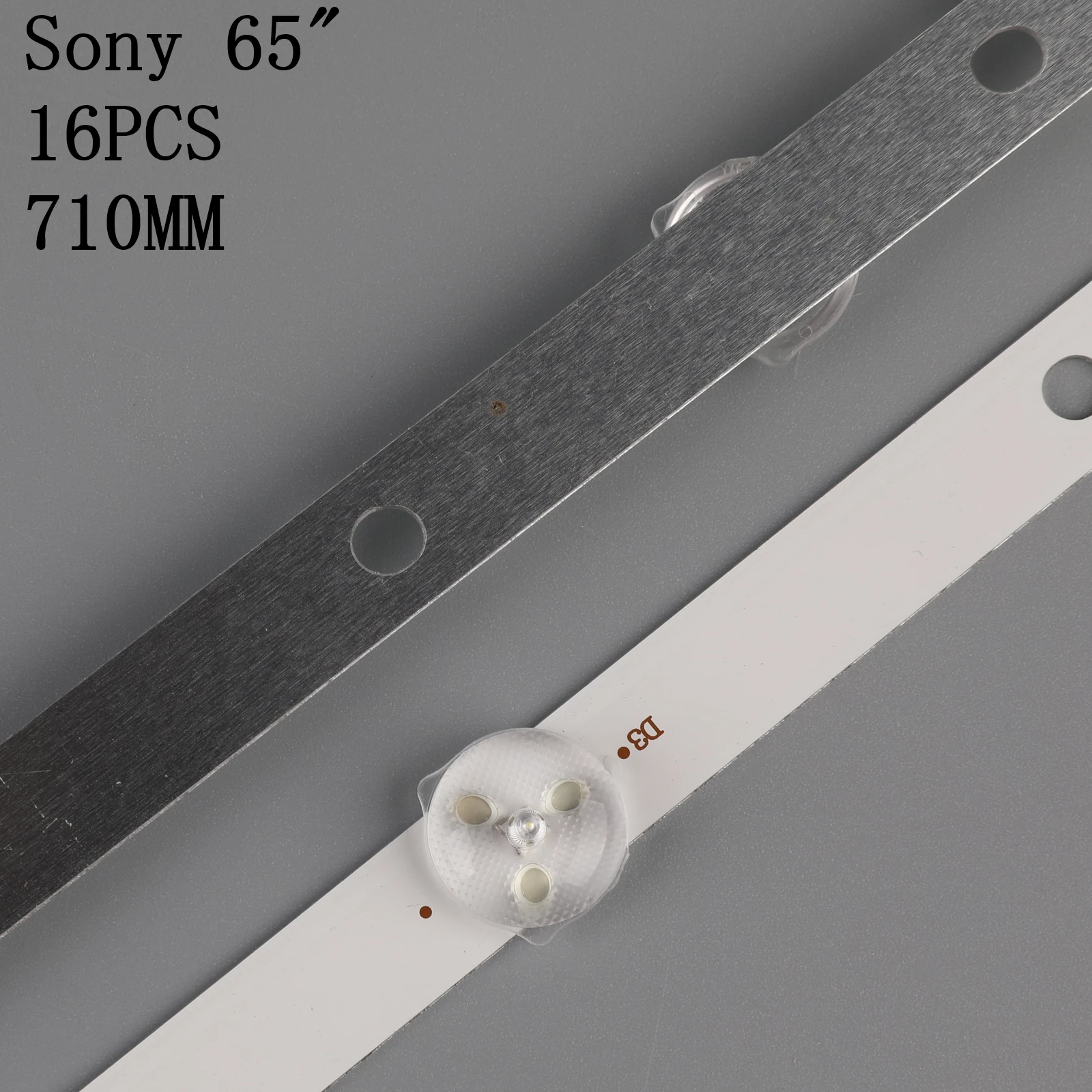 16 шт. светодиодный подсветка полосы света бар CX-65S03E01 для Sony 65 &quotТВ KDL-65W857C KDL-65W859C