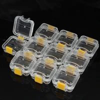 hot sale 1050pcs pack small crown box with transparent flexible film plastic teeth tool material inside denture storage