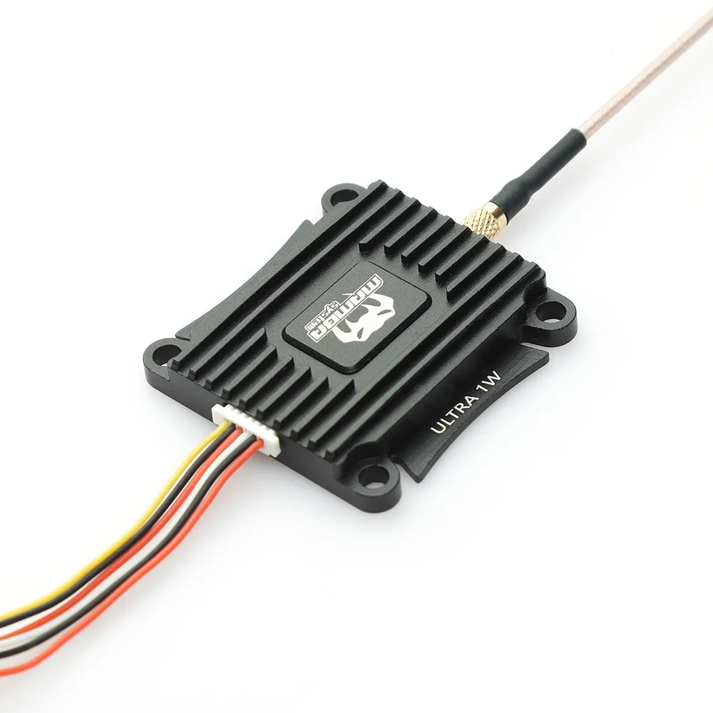 

MAMBA Ultra 1W VTX 25mw/200mw/400mw/800mw/1000mw 5.8Ghz FPV 36*36*6.5mm M3 MMCX IRC Transmitter for FPV RC Racing Drone RC Parts