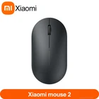 Оригинальная беспроводная мышь XIAOMI MIJIA 2, игровая мышь 1000 точекдюйм 2,4 ГГц Link, оптическая мышь, портативная мини-мышь