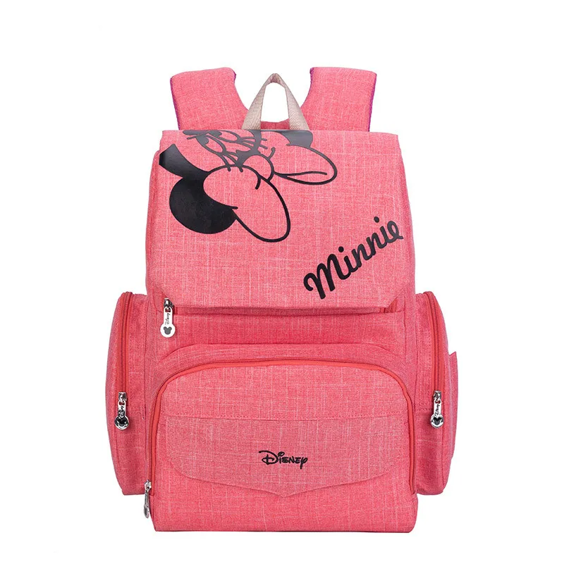 Disney с Микки и Минни Одежда Mommy Usb сумка из узорчатой ткани Детские Коляски