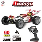 Wltoys XKS 144001 RC автомобиль 60 кмч высокая скорость 114 2,4 ГГц RC багги 4WD гоночный внедорожник Дрифт RTR игрушка с дистанционным управлением