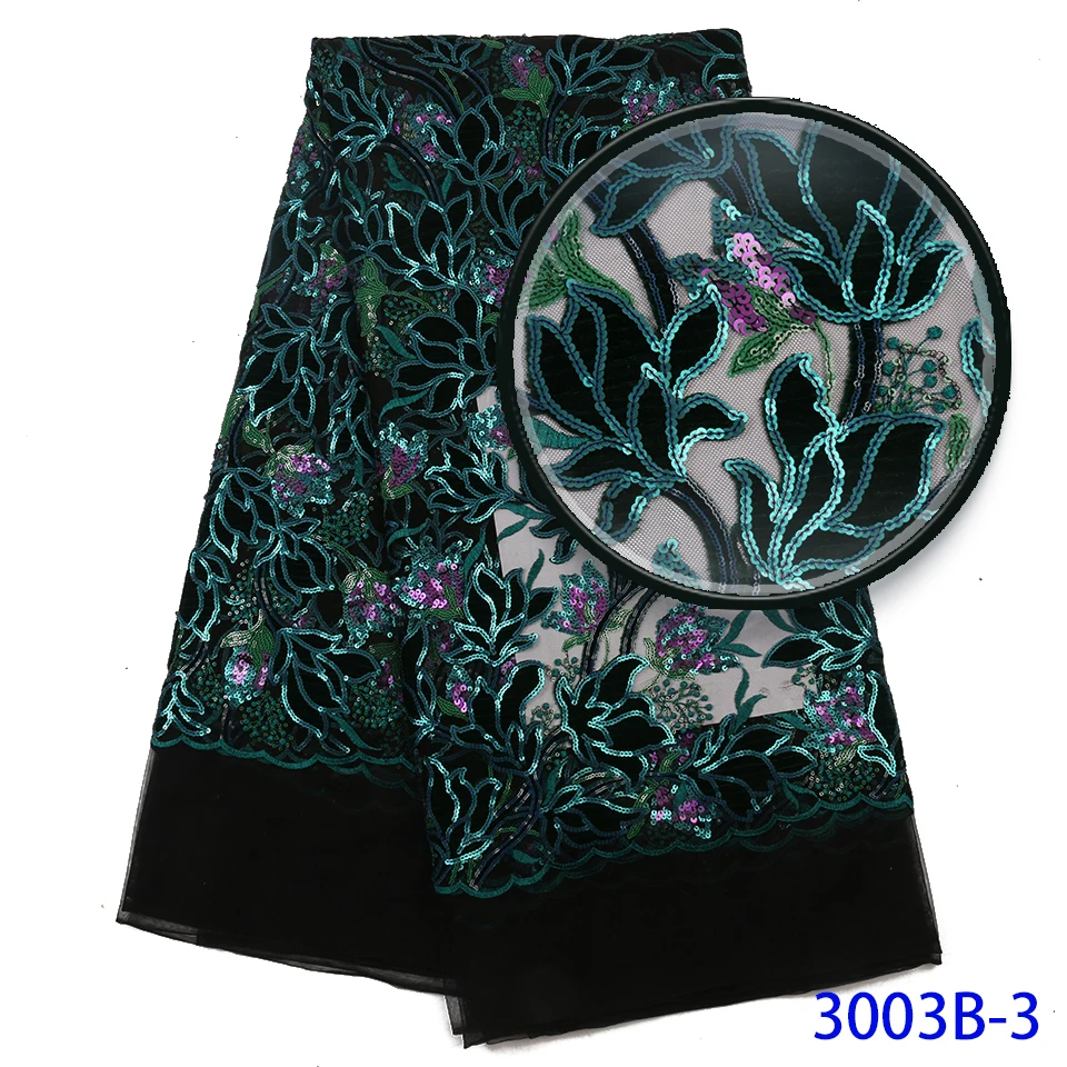 Популярная последовательная ткань кружева нигерийские Ткани бархатные