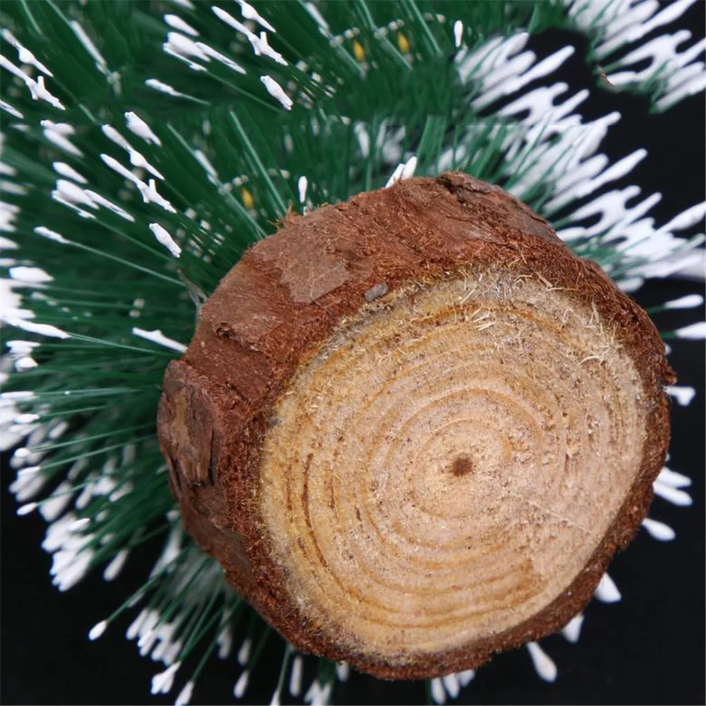 1pcs Led Light Mini Artificial Christmas Trees Decorations Festival Tabletop Miniature Snow Frost Xmas Tree Decor S/m/l/xl |