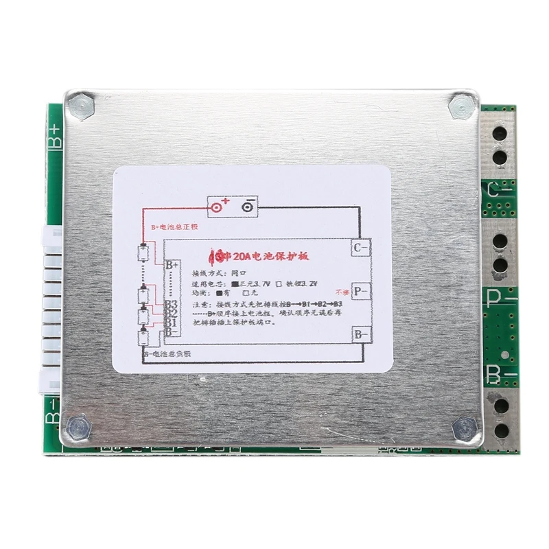 10S 36V 20A литий ионная Lipolymer плата защиты батареи BMS PCB для E Bike EScooter|Детали и