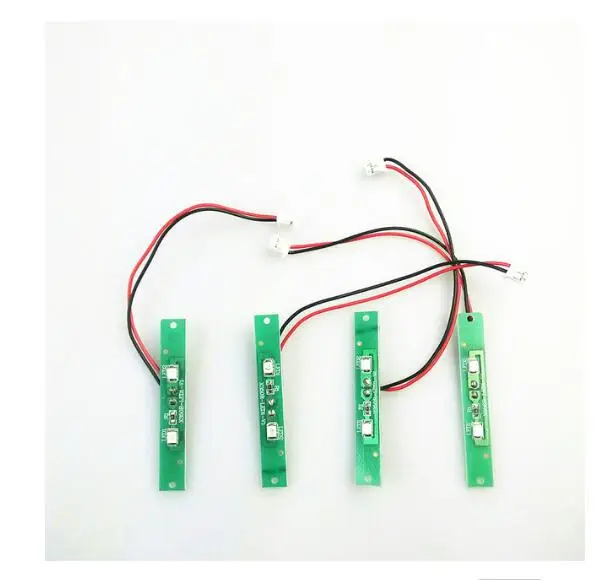 Wltoys XK X350 RC Квадрокоптер запасные части лопасти двигателя ESC винт посадочный корпус светильник плата питания F светильник пульт дистанционного управления и т. д - Цвет: 1set Light bar