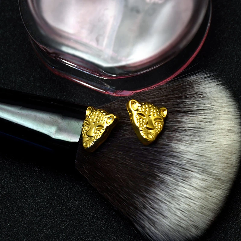 

Cute Leopard Head Stud Earrings for Women Jewelry Wholesale Bulk Items Luxury Designs Gold Color Stainless Steel Aretes 2020