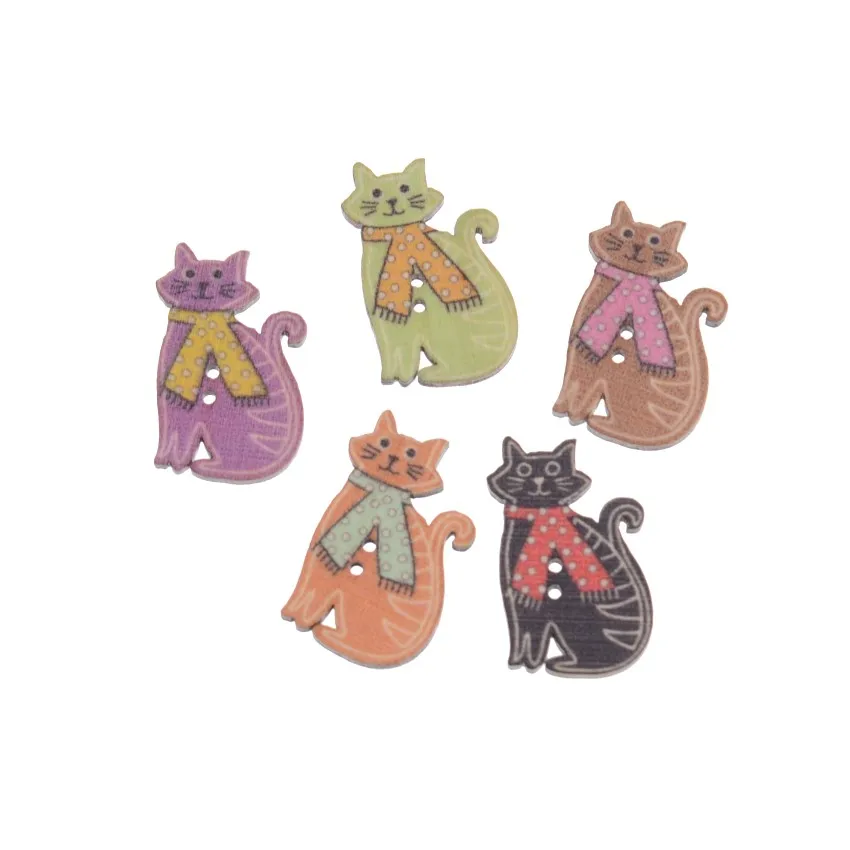 Бесплатная доставка розничная продажа 10 шт. случайный смешанный милый кошачий