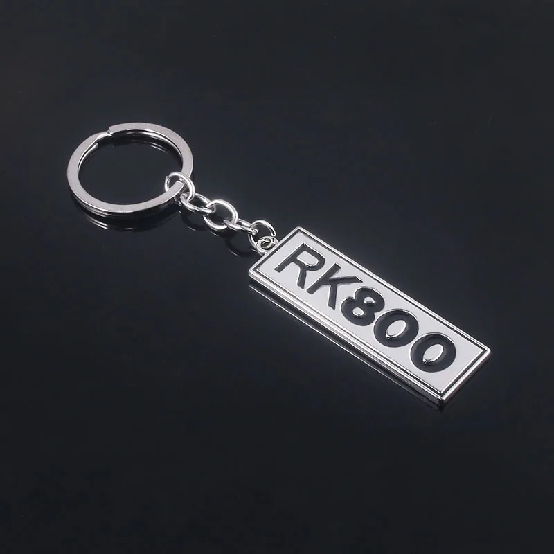 Game Detroit Become Human Keychain Connor RK800 Logo Metal Key Chain for Women Men Car Keyring Jewelry