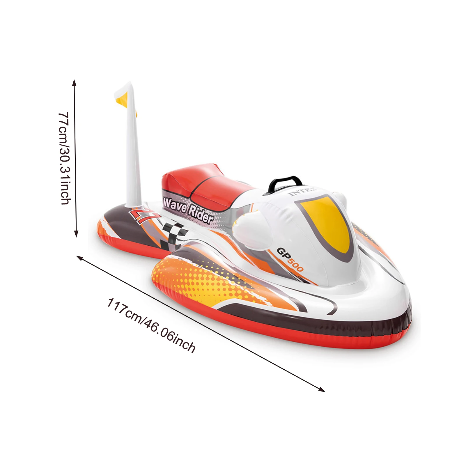 

Outdoor Summer Entertainment Equipment For Kids Water Scooter Inflatable Pool Float Kids Floating Water Party Enjoyable Toy